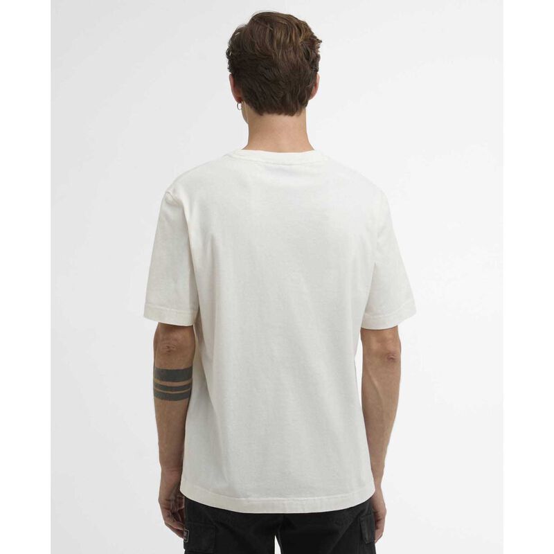 Barbour International Cowl Motorbike Graphic T-Shirt image number 1